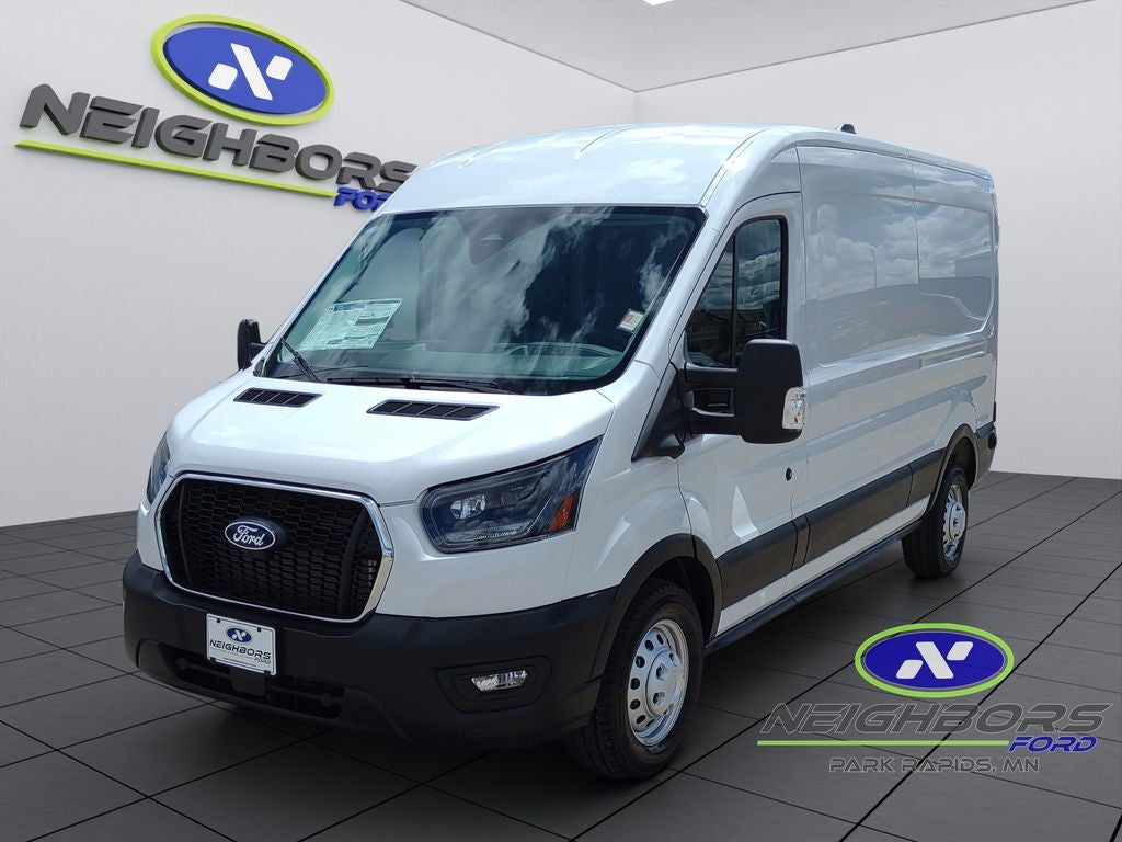 2026 Ford Transit-250 Base in Oxford White — front three-quarter view