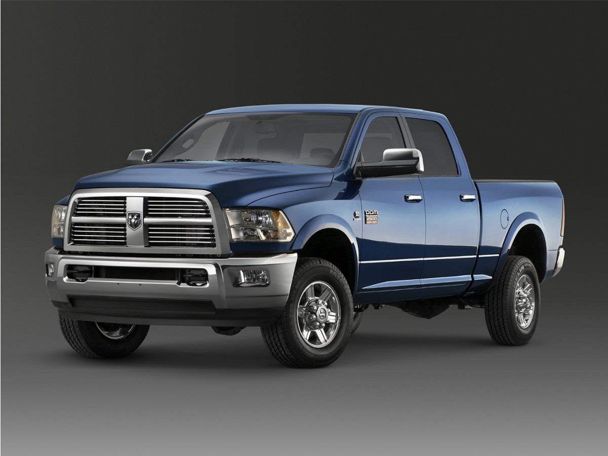 2011 RAM 2500 Big Horn in Bright White Clearcoat — front three-quarter view